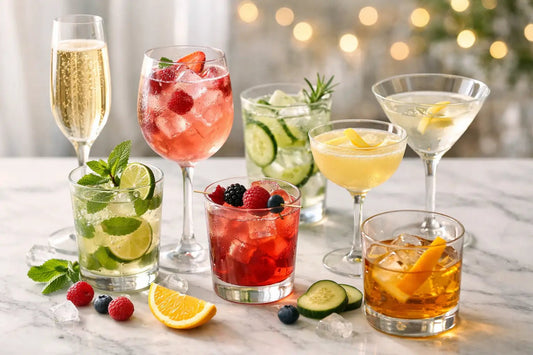 8 Top Low Sugar Celebration Drinks - CLINQ ZERO