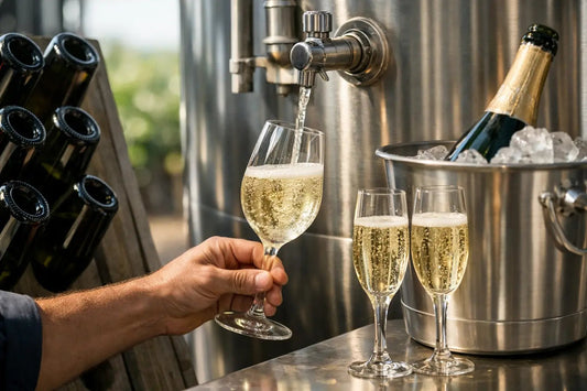 How Is Sparkling Wine Made? - CLINQ ZERO