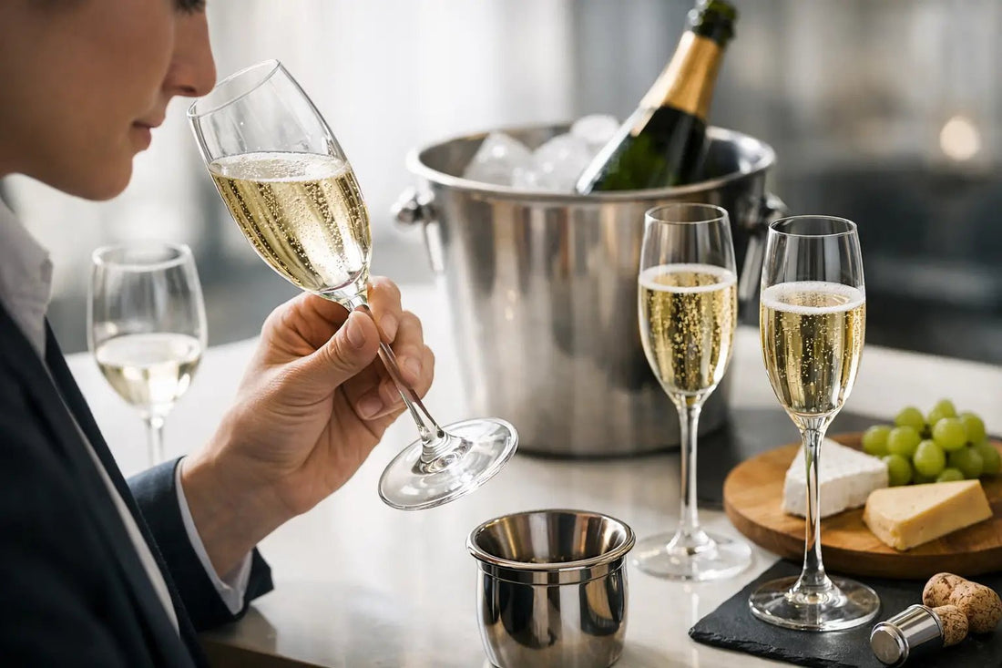 How to Taste Sparkling Wine Like You Mean It - CLINQ ZERO