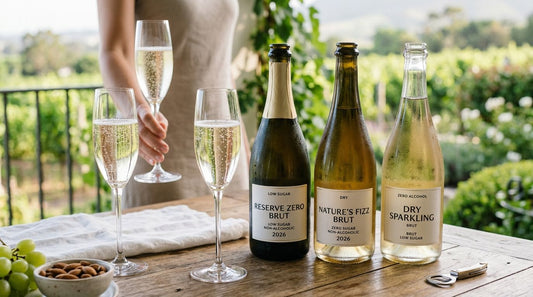 Low Sugar Non-Alcoholic Sparkling Wine, Ranked for 2026 - CLINQ ZERO