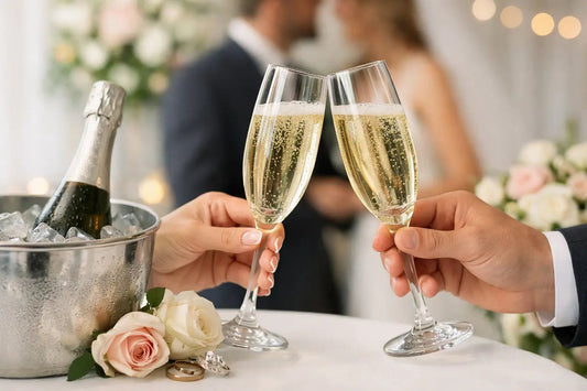 Non Alcoholic Sparkling Wine for Weddings - CLINQ ZERO