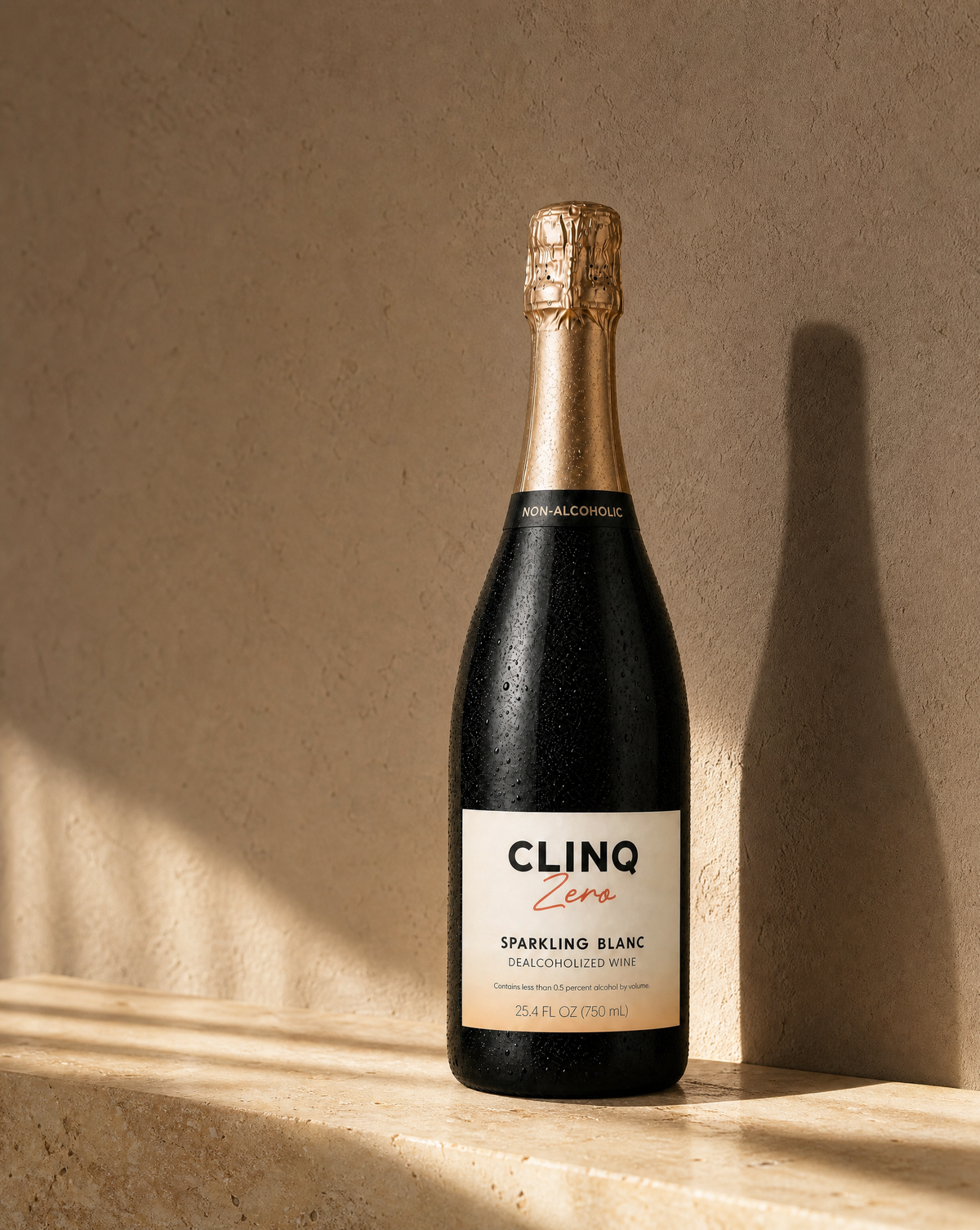 Clinq Zero Sparkling Blanc - Zero Sugar - Dry - 750ml (Sample)