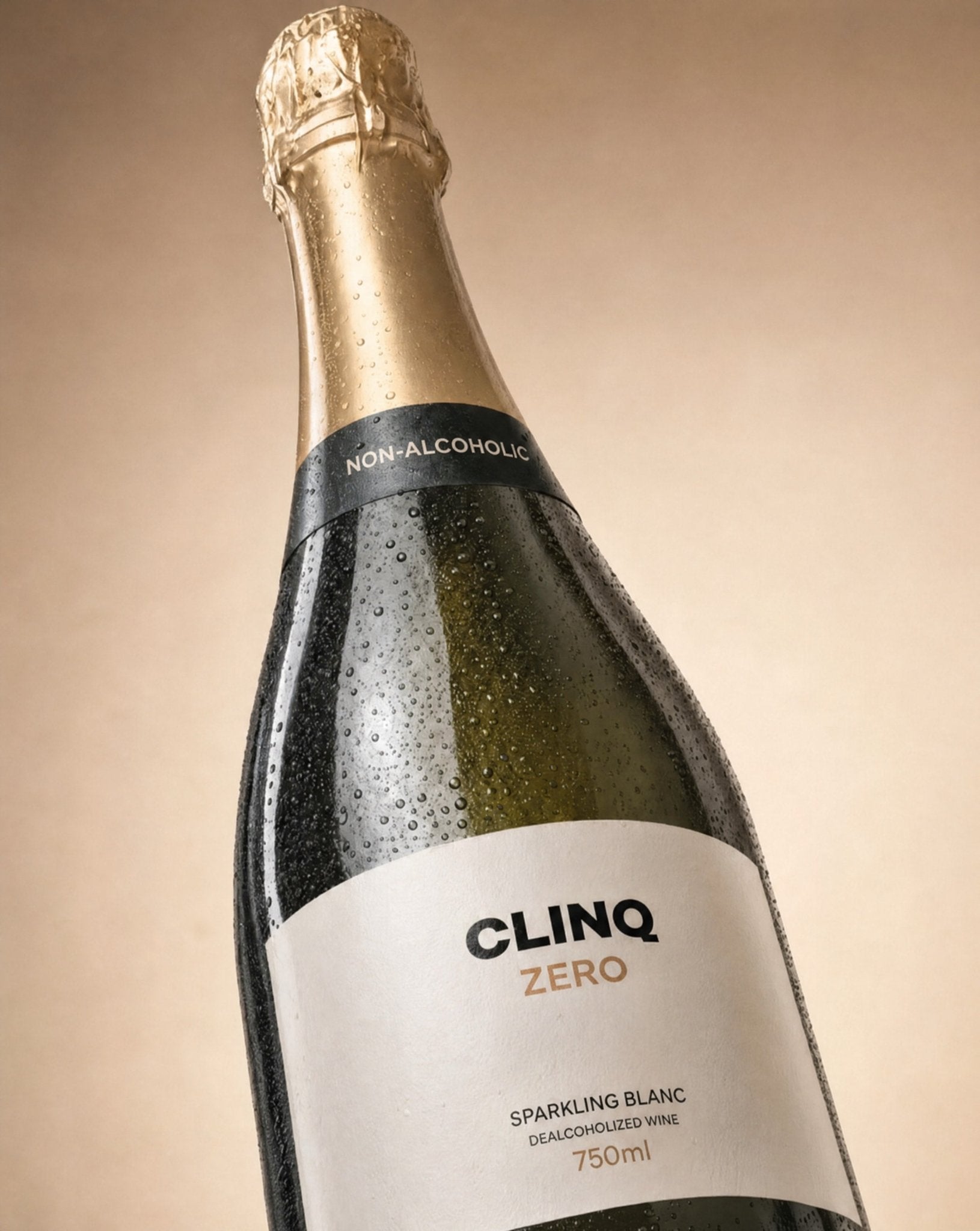 Non - Alcoholic Sparkling Blanc - 750ml Bottle - CLINQ ZERO