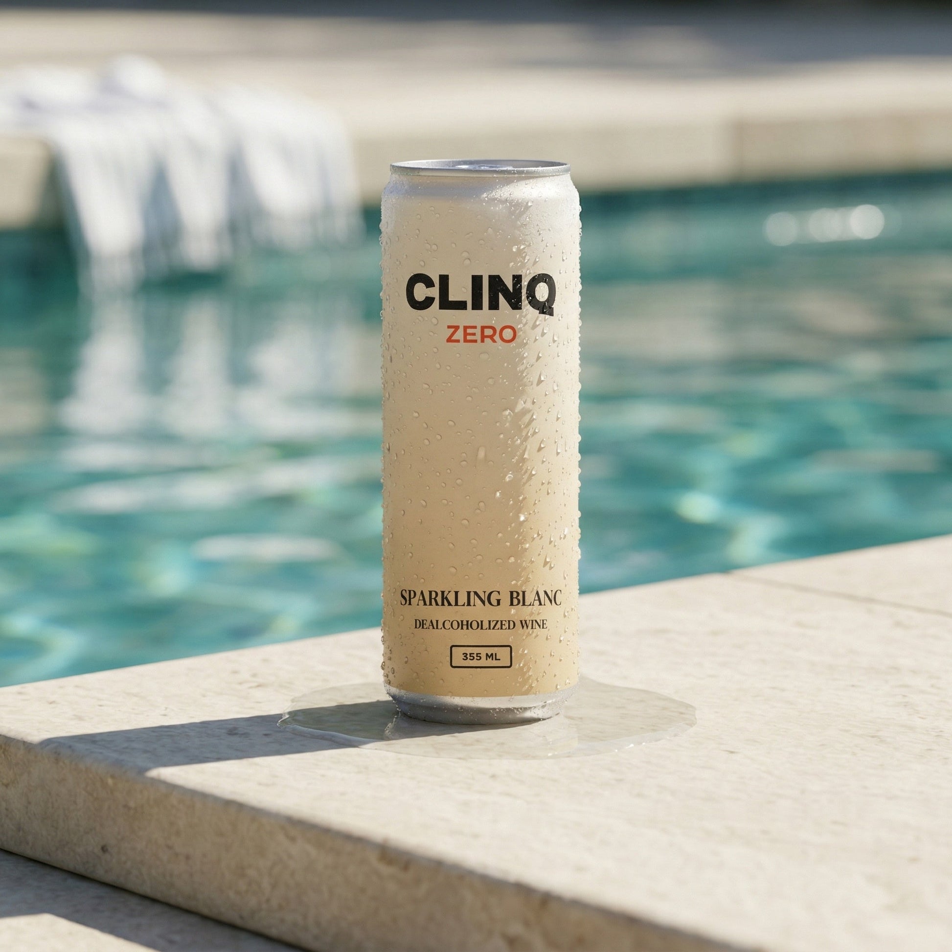 Alcohol Free Sparkling Blanc - 355ml Slim Can - CLINQ Zero